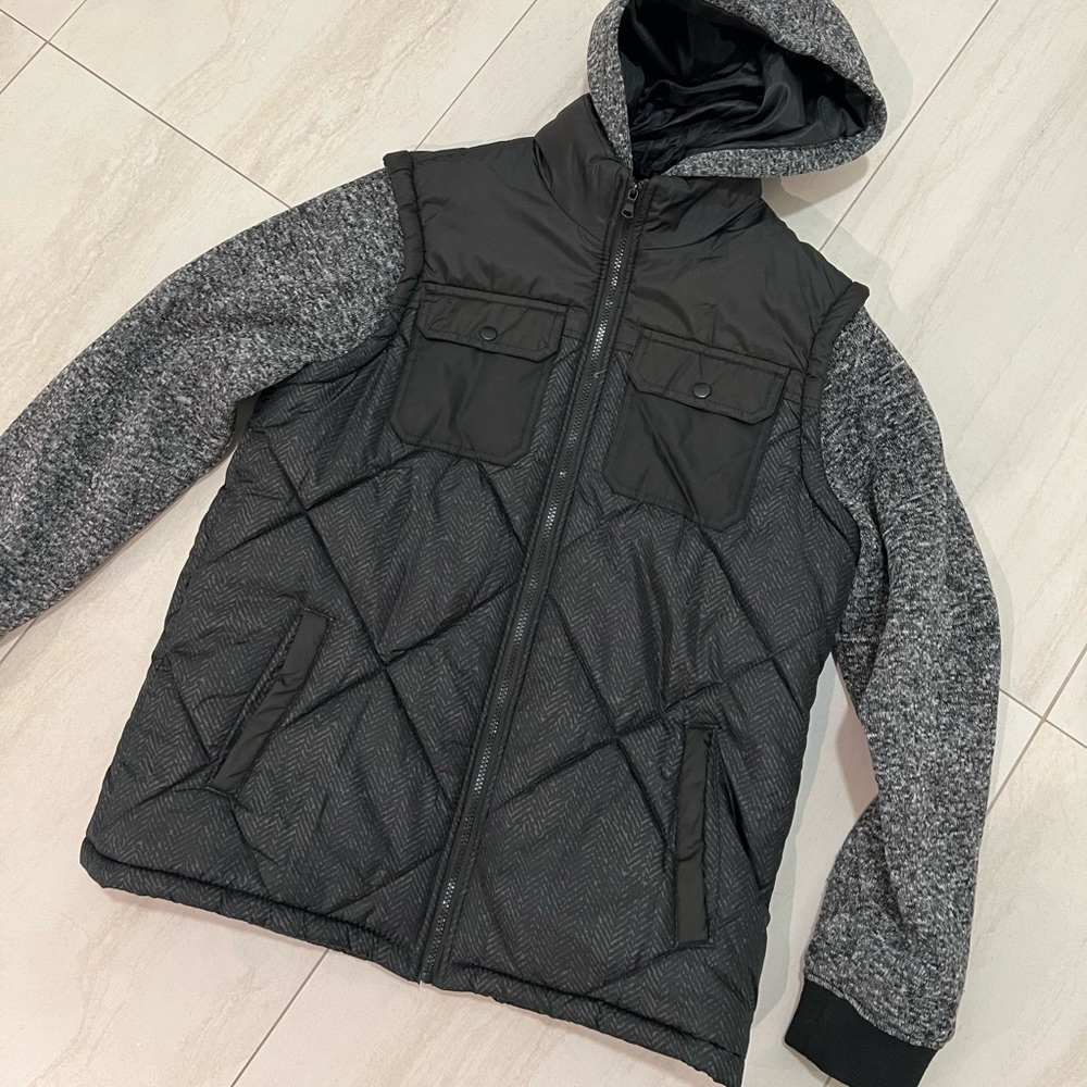 Quilted Fleece Jacket